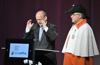 Grussbotschaft von Nationalratspräsident Dominique de Buman