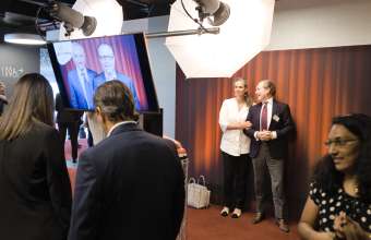 Jubiläumsanlass swissstaffing: Die Photobooth