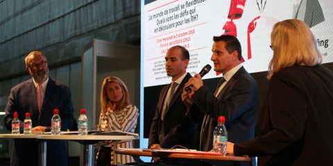 Salon RH Suisse 2018 - table ronde swissstaffing