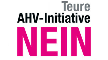Nein zur teuren AHVplus-Initiative