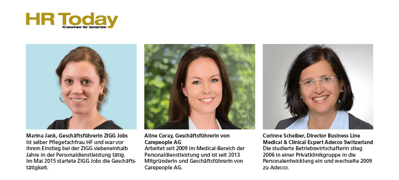 HR-Today: Frauenpower im Gesundheitswesen