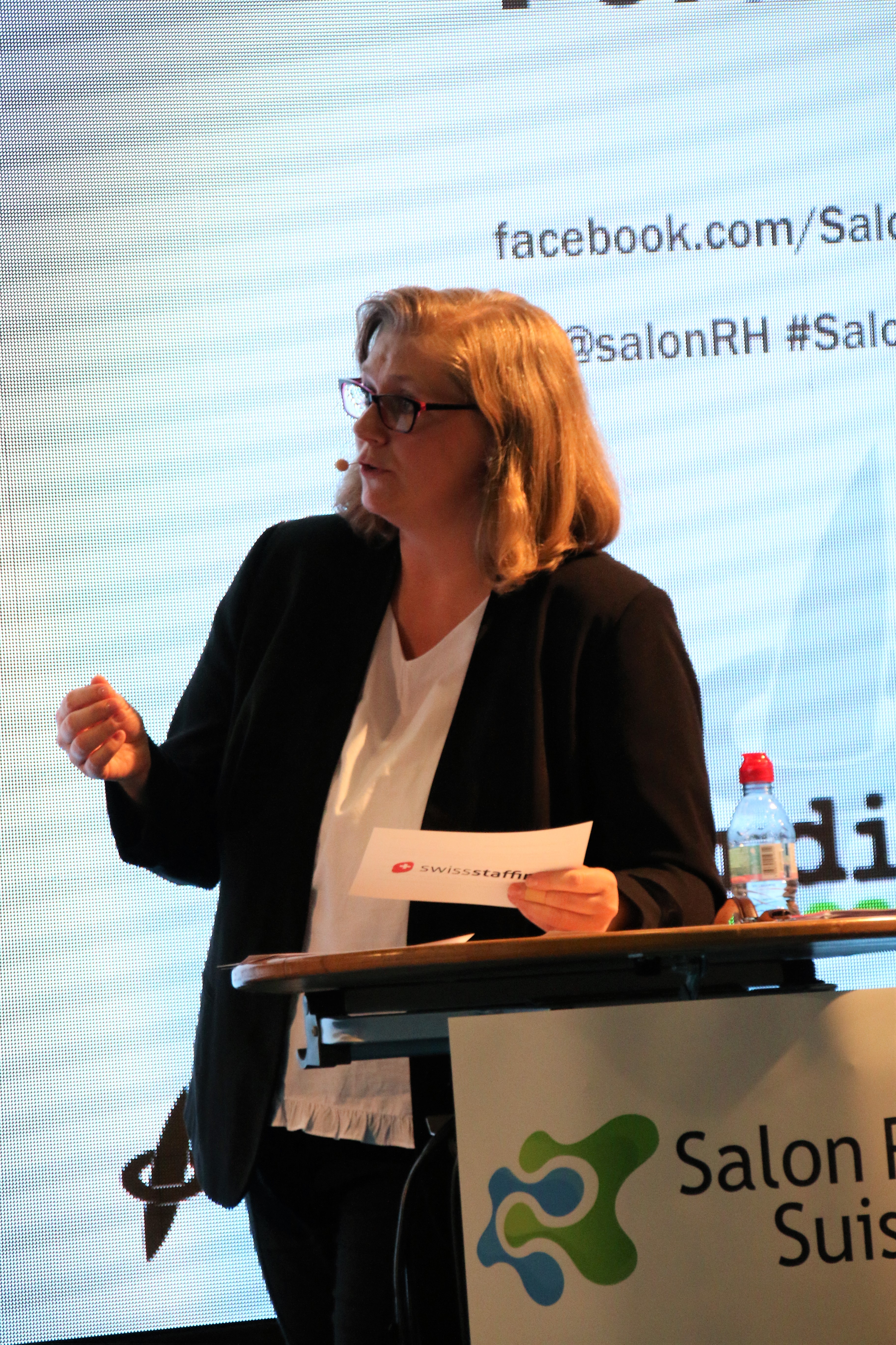 Natacha Imhof, swissstaffing - Salon RH Suisse 2018 Natacha Imhof, swissstaffing - Salon RH Suisse 2018