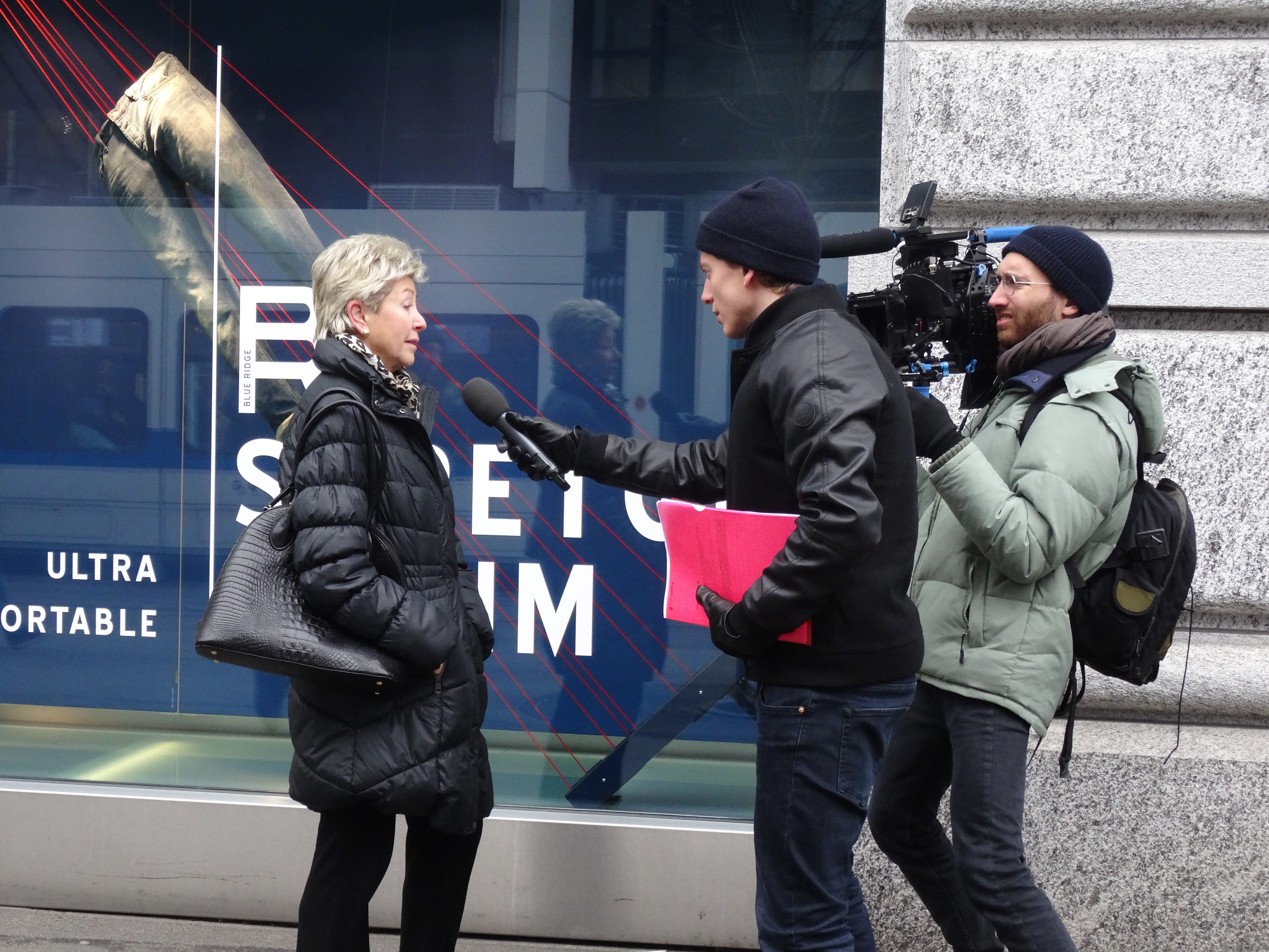 Die Strassenumfrage in Zürich mit der Filmgerberei AG